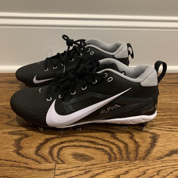 Nike Alpha Menace 4 Varsity Football Cleats Black Men's Size 11.5 FN0027-001 - Picture 3 of 7